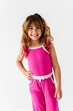 Load image into Gallery viewer, Pink Punch | Tank + Wide Leg RIB Set