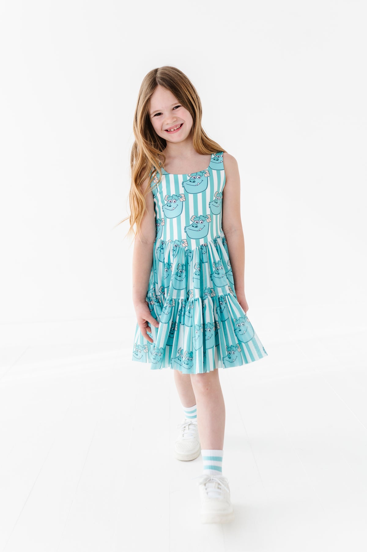SULLEY Stripe (KIDS) | Mesh DRESS