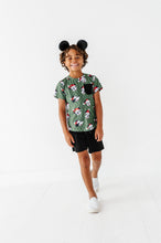 Load image into Gallery viewer, Mickey's Evergreen Check | KIDS Dri-Fit Tee