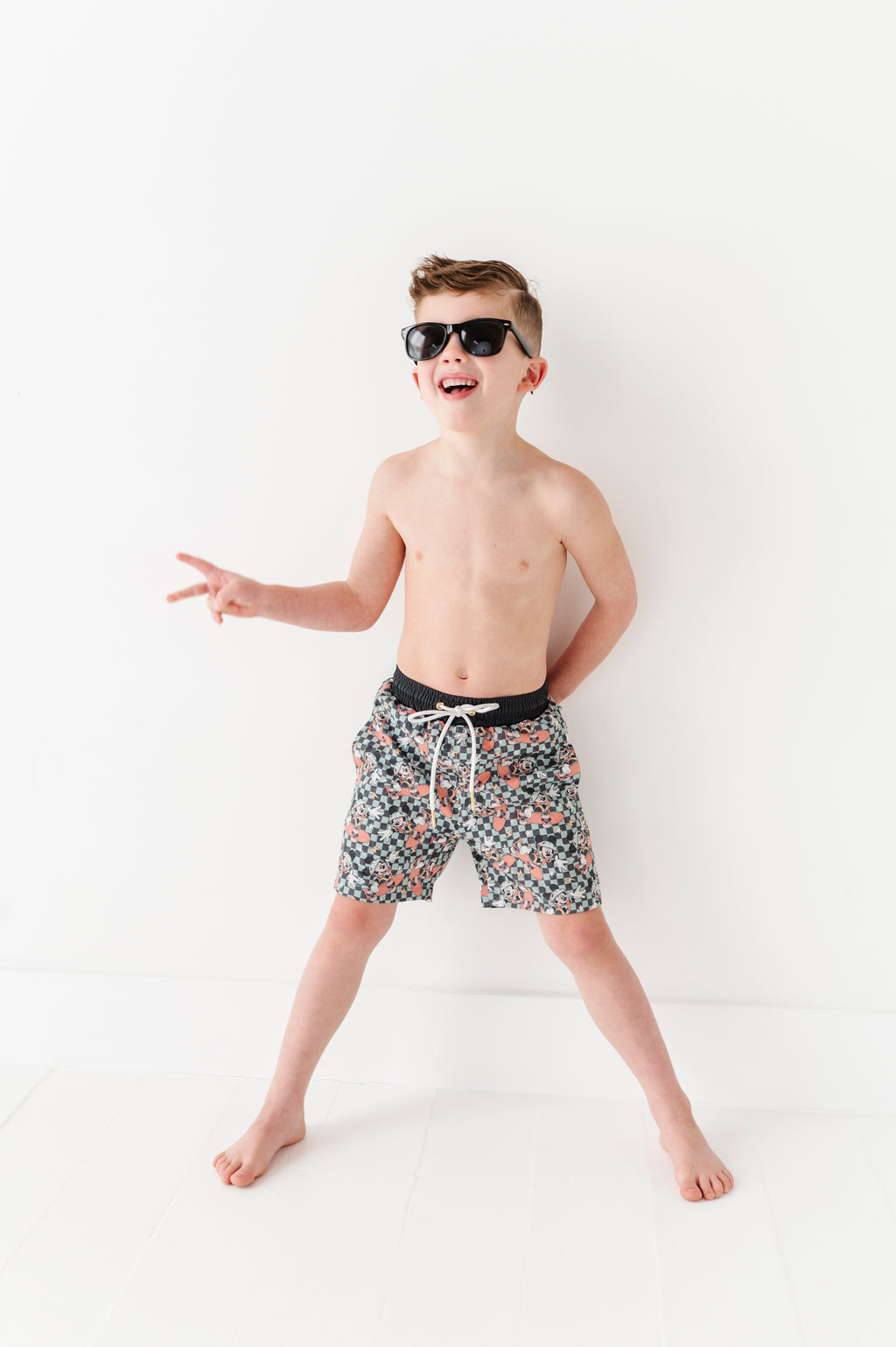 Skateboard Mickey | BOY Swim Shorts