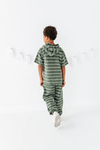 Load image into Gallery viewer, Olivine Stripes | Hoodie + Jogger SET