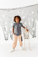 Load image into Gallery viewer, Taupe Check | CARGO JOGGERS