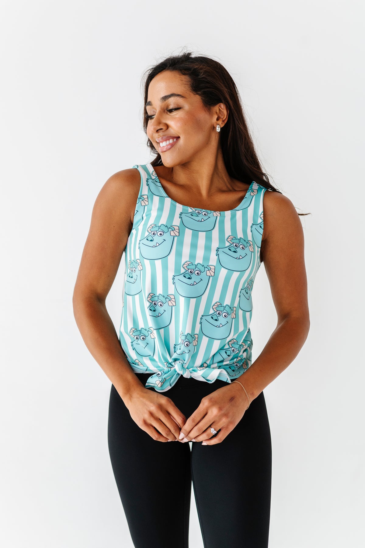 SULLEY Stripe (ADULT) | FRONT-TIE TANK