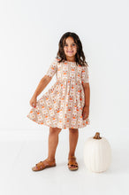 Load image into Gallery viewer, Harvest Charm | Bow Back Twirl Dress