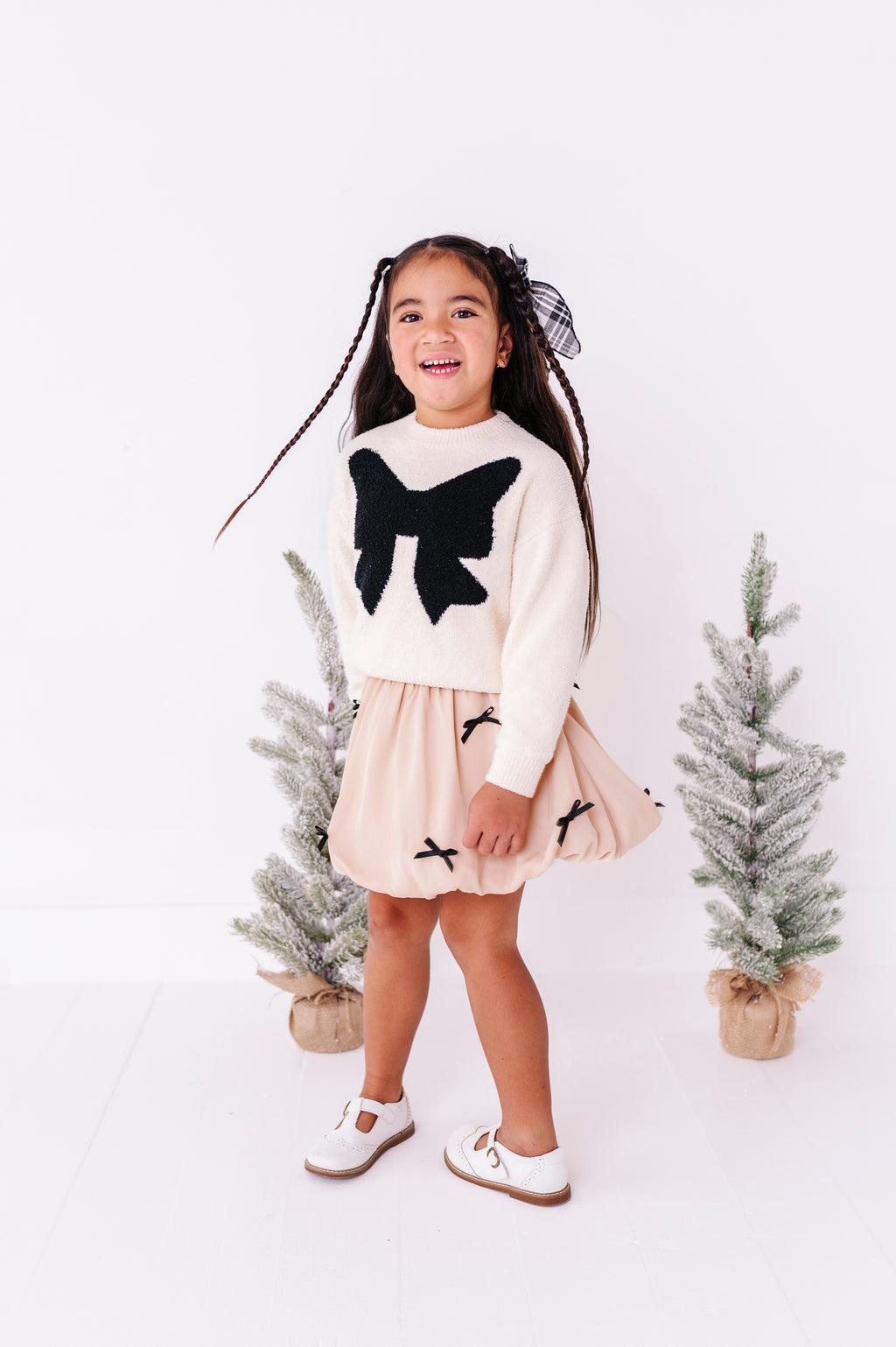 Winter Bow | Cozy Sweater