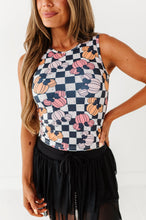 Load image into Gallery viewer, Checkered Minnie Pumpkins | ADULT TANK