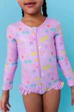 Load image into Gallery viewer, Cherry Crush | RASHGUARD ONE-PIECE