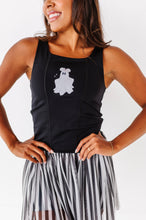 Load image into Gallery viewer, Minnie Ghost BLACK | ADULT TANK
