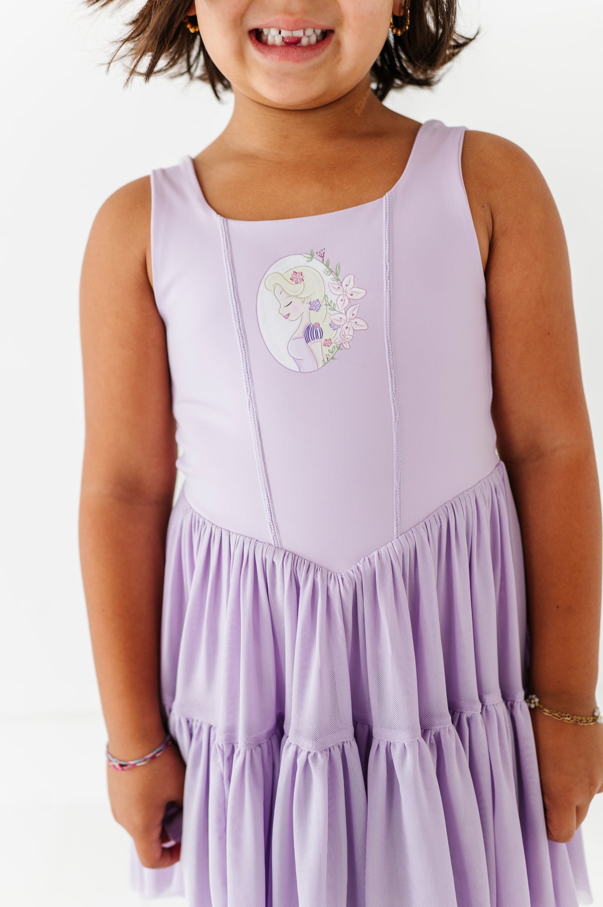 Rapunzel (KIDS) | Lilac Mesh DRESS