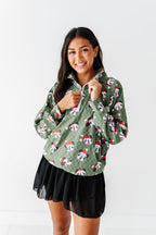 Mickey's Evergreen Check | ADULT 1/4th ZIP