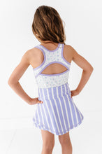 Load image into Gallery viewer, Lavender Petite Floral | Retro Tank SET