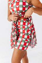 Park Plaid | ADULT Mesh Dress