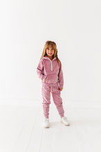 Load image into Gallery viewer, MAUVE | Vintage 1/4th HOODIE-JOGGER Set