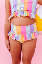 Load image into Gallery viewer, Sherbert Stripes |  BUTTON FRONT 2-PIECE