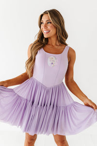 Rapunzel (ADULT) | Lilac Mesh DRESS XXX-LARGE