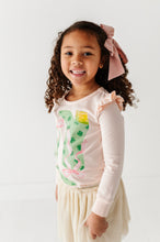 Load image into Gallery viewer, Shamrock Boots | Pink Ruffle Long Sleeve