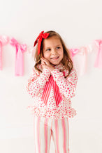 Load image into Gallery viewer, Sweetheart Stripe | RUFFLE HOODIE