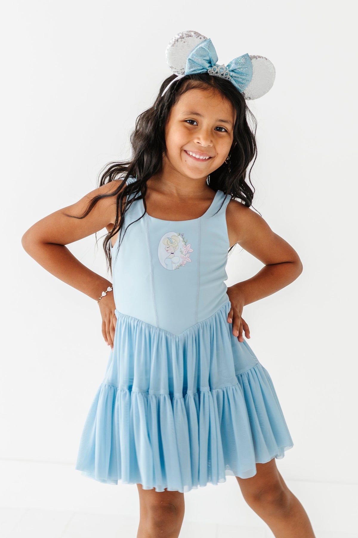 Cinderella (KIDS) | Baby Blue Mesh DRESS