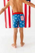 Load image into Gallery viewer, Navy Stars | BOARDSHORTS