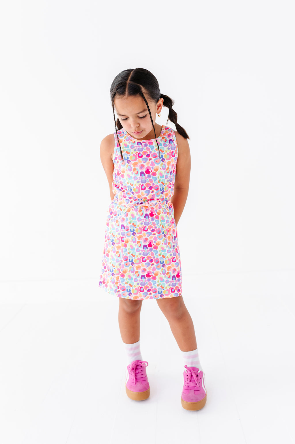 Sugarwave Leopard | Tennis Dress (with shorts!)