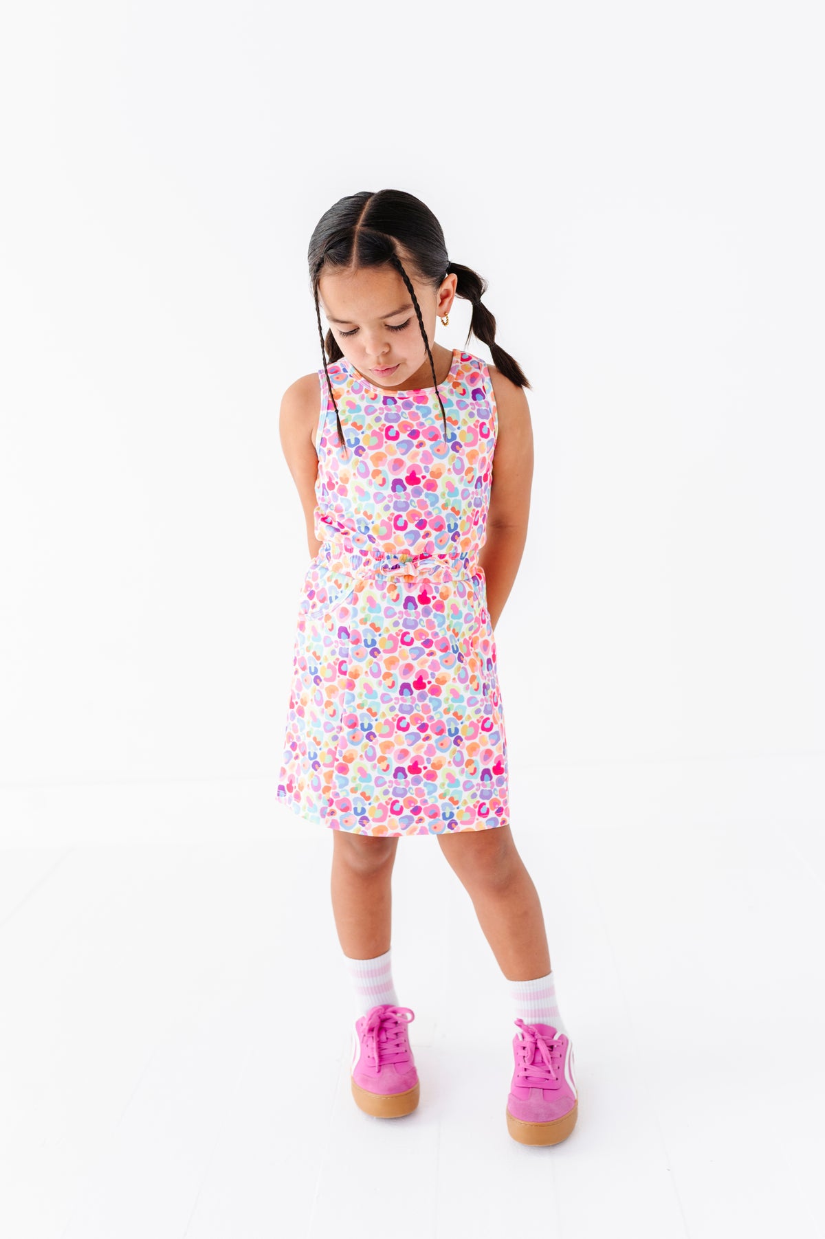 Sugarwave Leopard | Tennis Dress (with shorts!)