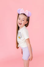 Daisy Circle | KIDS CREAM TEE