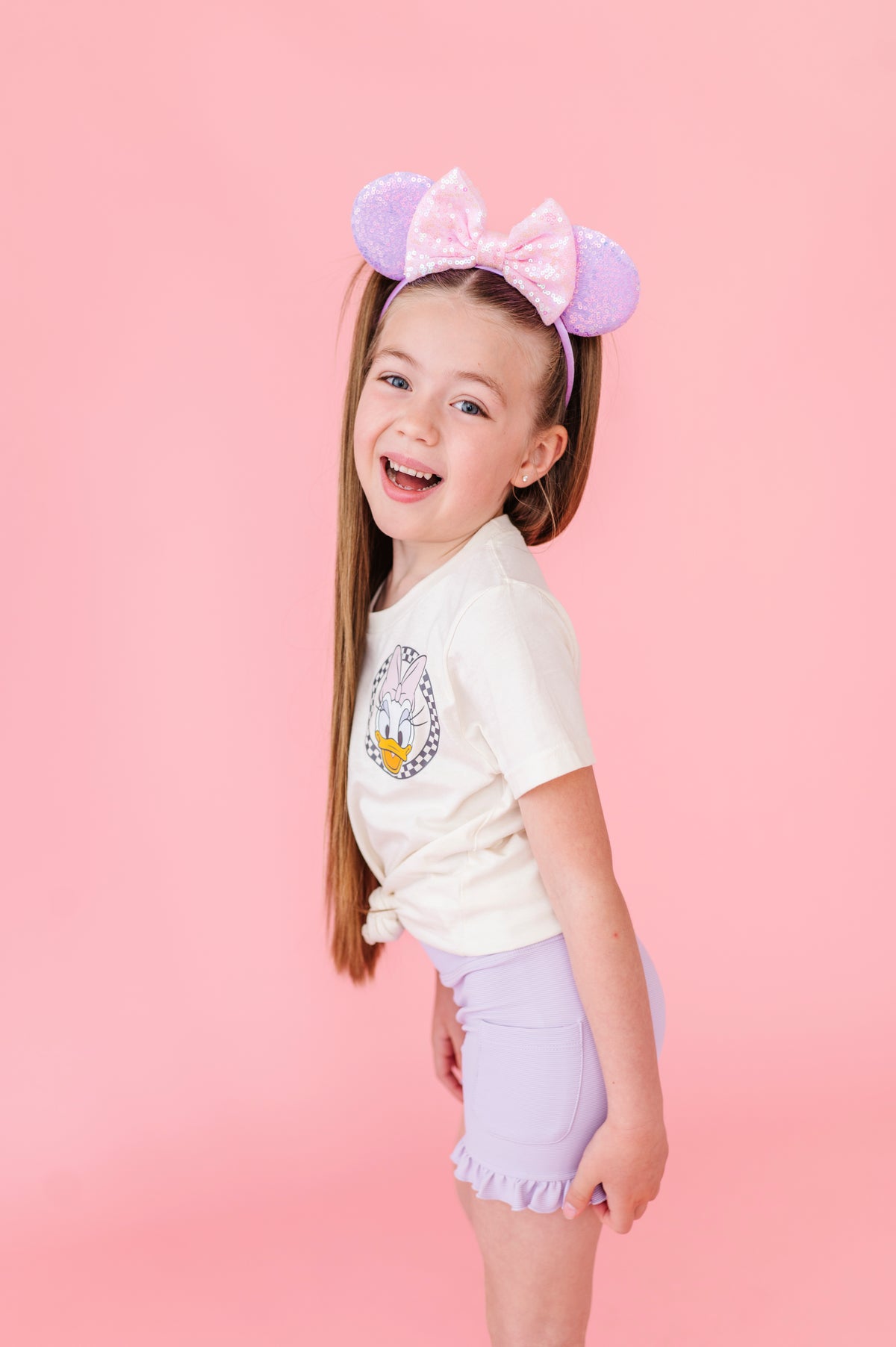 Daisy Circle | KIDS CREAM TEE