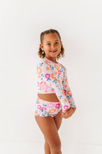 Load image into Gallery viewer, Poppy: Criss Cross Rashguard TWO-PIECE