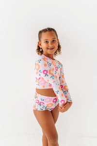 Poppy: Criss Cross Rashguard TWO-PIECE