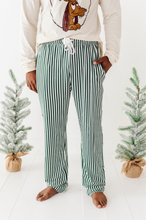 Load image into Gallery viewer, Green Stripes | MEN’S PJ Pants