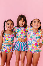 Load image into Gallery viewer, Sweet Strawberry | RASHGUARD SKIRTED 2-PIECE
