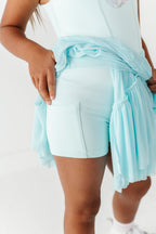 Elsa (ADULT) | Icy Blue Mesh DRESS