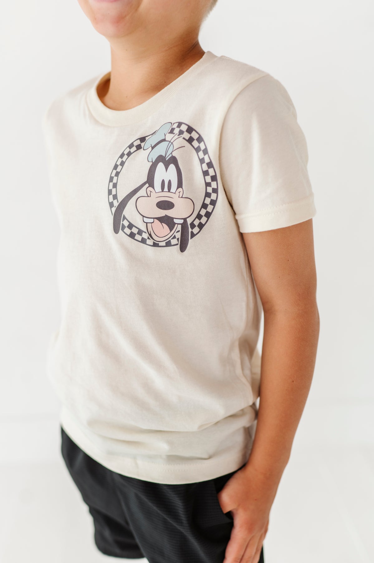 Goofy Circle | KIDS CREAM TEE