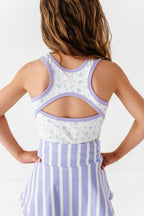 Lavender Petite Floral | Retro Tank SET