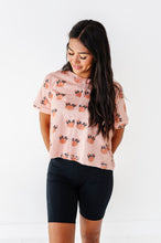 Load image into Gallery viewer, TAN Piggy Pumpkins | ADULT Boxy Crop