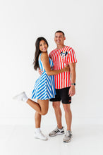 Load image into Gallery viewer, Mickey Pocket (RED STRIPES) | ADULT TEE