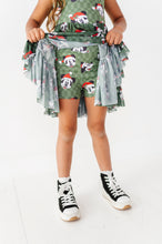 Load image into Gallery viewer, Mickey's Evergreen Check | KIDS Mesh Dress