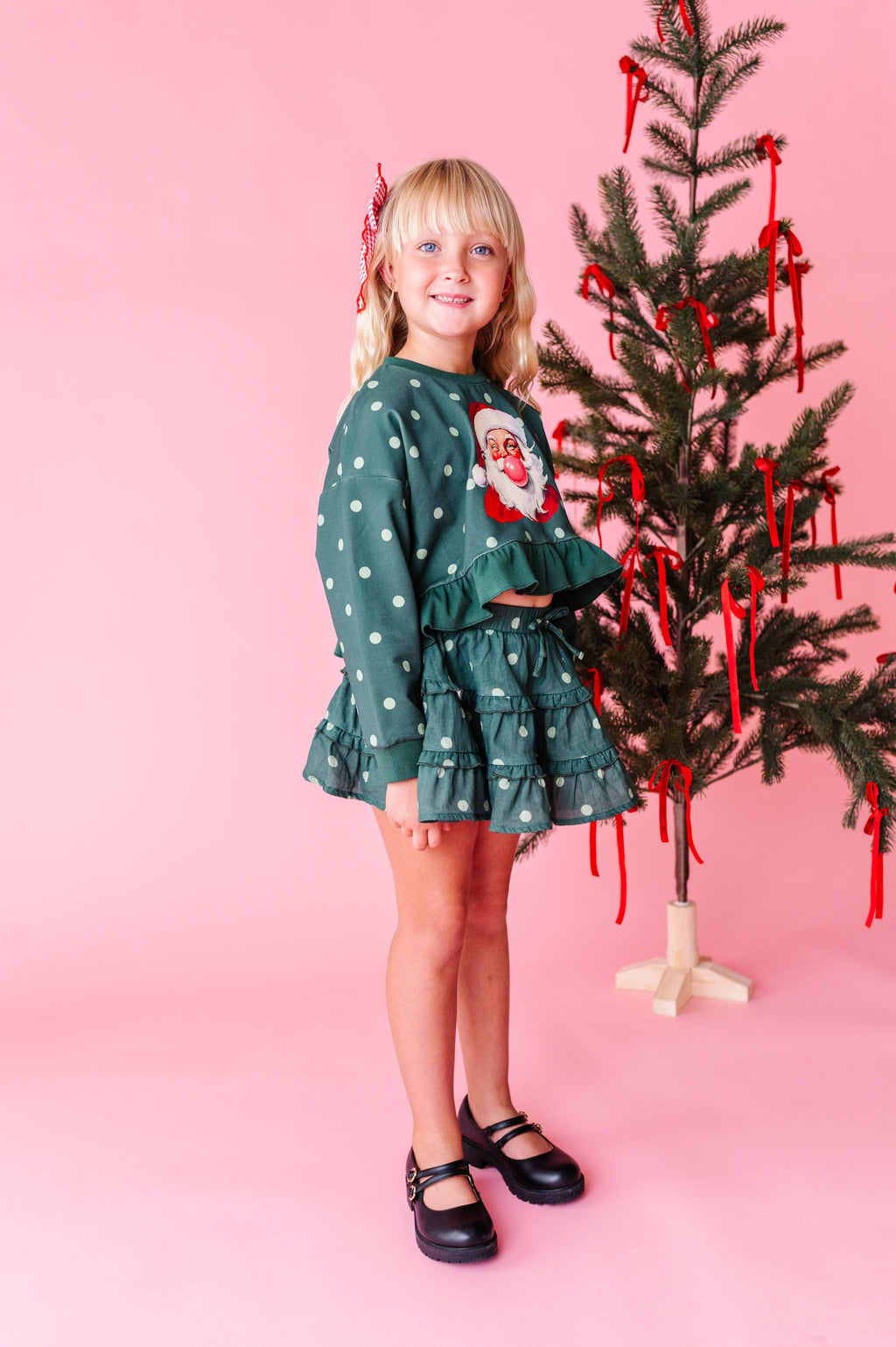 Bubblegum Santa | Ruffle Crop Crew