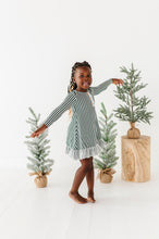 Load image into Gallery viewer, Green Stripes | NIGHTGOWN