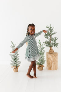 Green Stripes | NIGHTGOWN