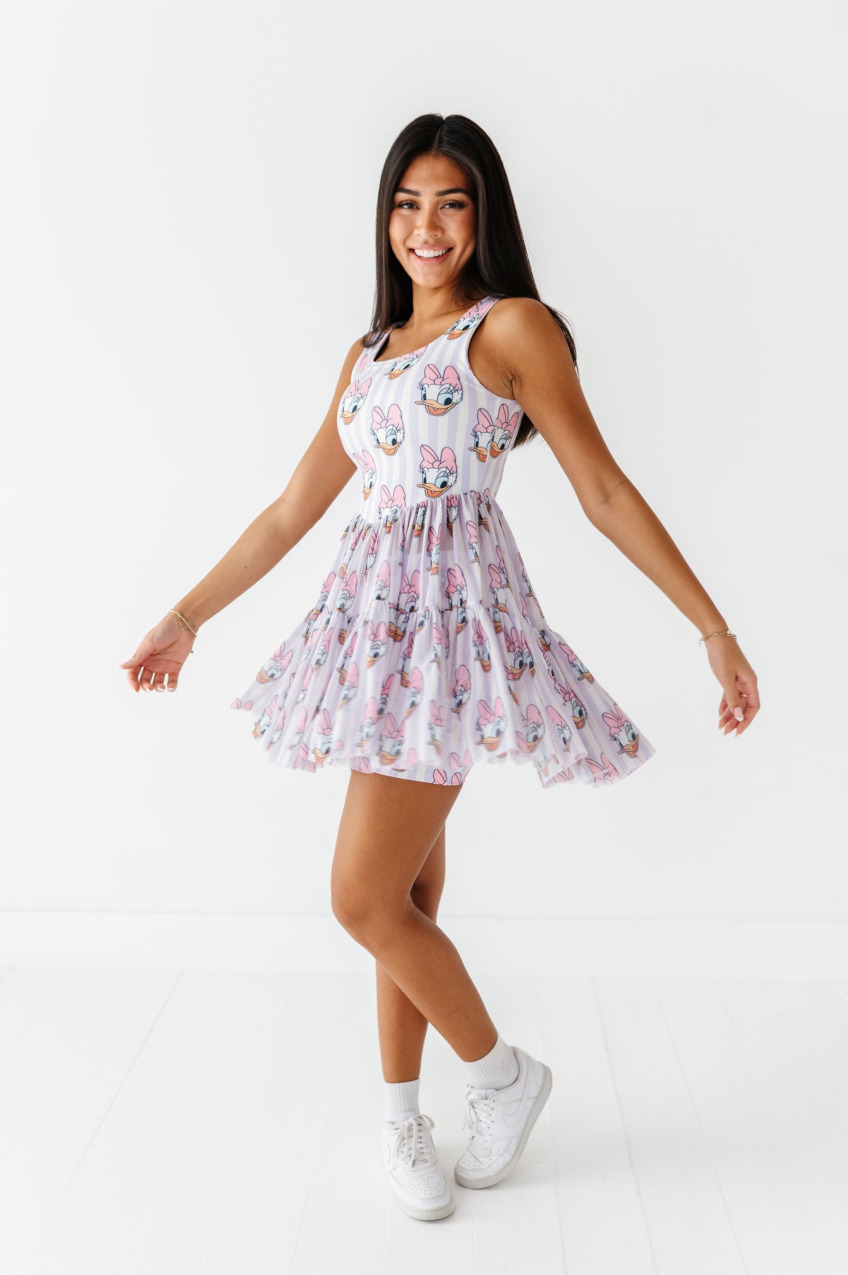 DAISY Stripe (ADULT) | Mesh DRESS