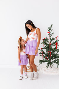 Lavender Gingerbread | (KIDS) Mesh DRESS