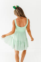 Tink (ADULT) | Lime Mesh DRESS