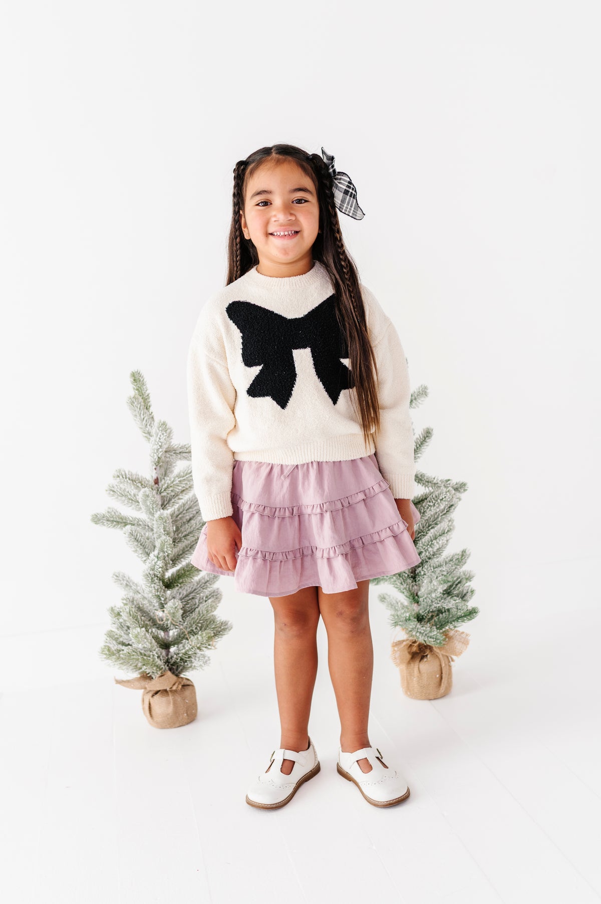Tinsel Mauve | 3-Tiered Skort