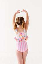 Load image into Gallery viewer, Poppy + Stripes: Ruffle TWO-PIECE Tankini