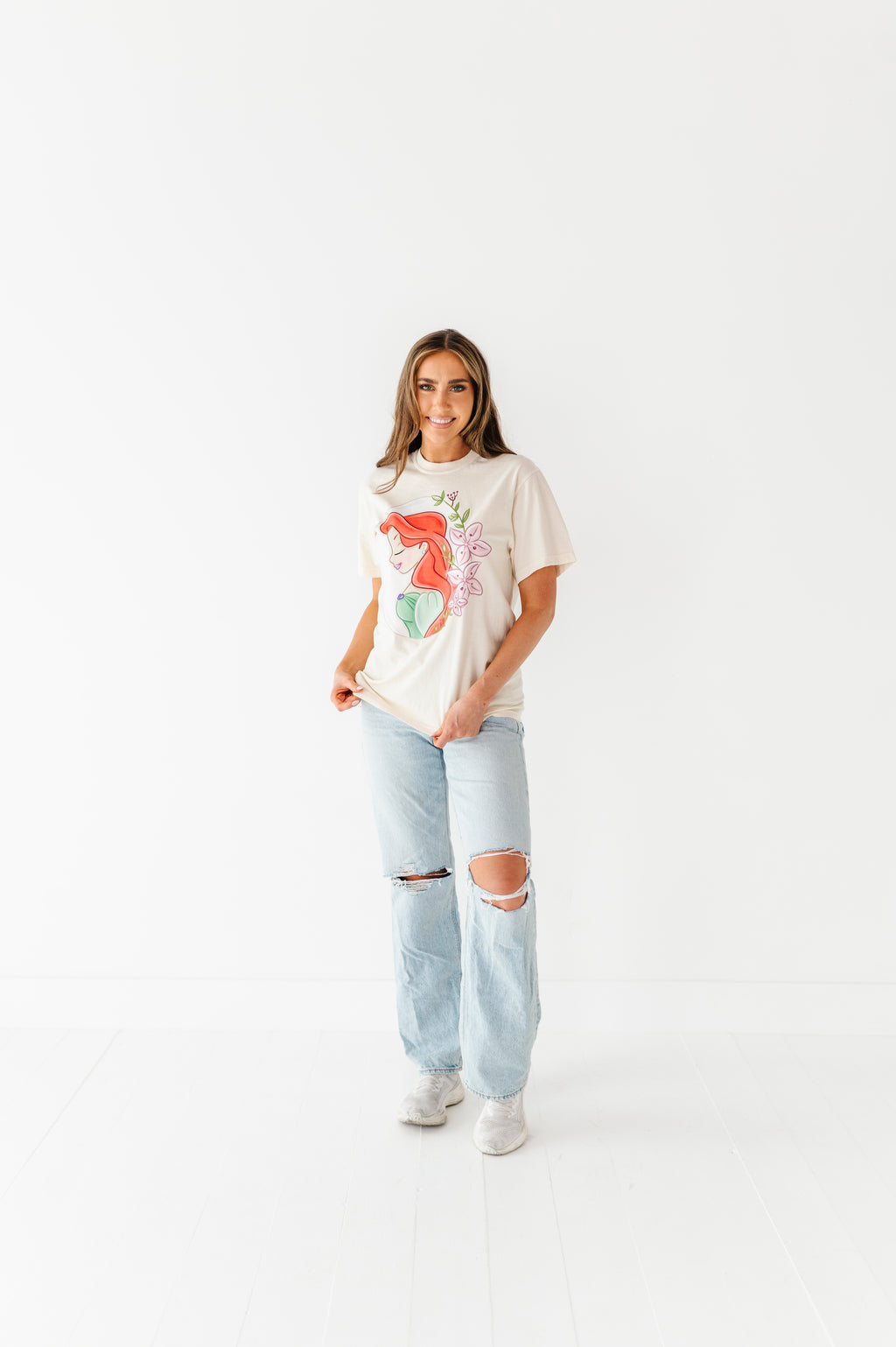 Ariel | ADULT tees (*CROP + FULL LENGTH HERE)