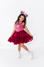 Load image into Gallery viewer, Mulan (KIDS) | Wine Mesh DRESS