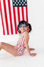 Load image into Gallery viewer, Spangled Stripes | Star Button TWO-PIECE