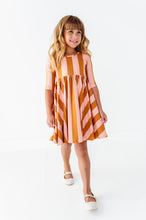 Load image into Gallery viewer, Maple Sugar Stripe | Twirl Dress
