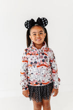 Load image into Gallery viewer, Groovy Minnie Ghosts | KIDS 1/4th Zip Up